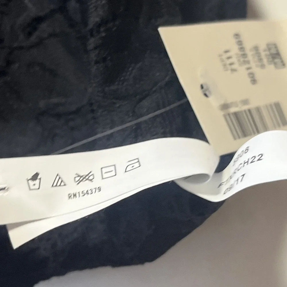 Live Love Dream By Aeropostale Size M Black Lace Halter Padded Wireless Bralette